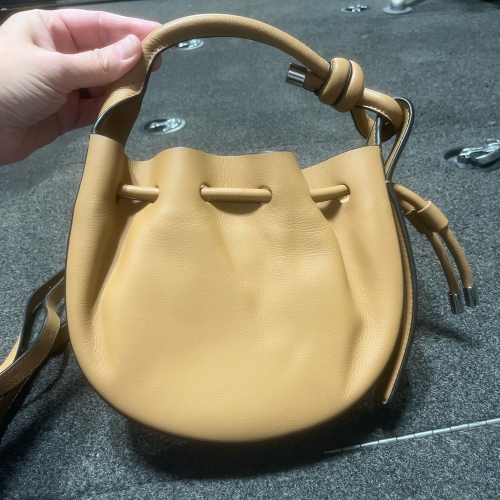 INA MINI CROSSBODY PEBBLE Leather